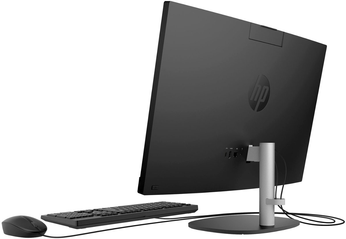 HP - 23.8" Full HD All-in-One - AMD Ryzen 3 - 8GB Memory - 512GB SSD - Jet Black