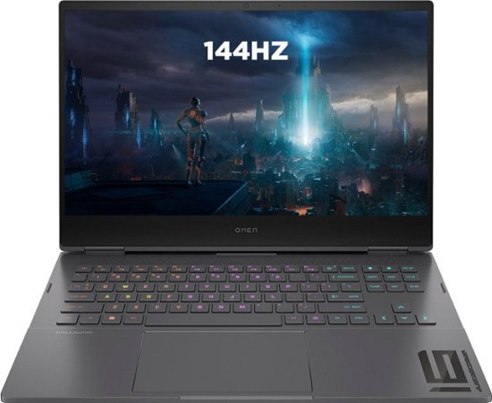 HP OMEN - AMD Advantage Edition 16.1" Gaming Laptop - AMD Ryzen 7 6800H - 16GB Memory - AMD Radeon RX 6650M - 1TB SSD - Mica Silver