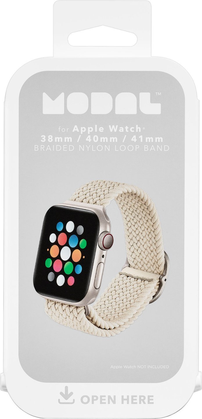 Modal™ - Nylon Watch Band for Apple Watch 38mm, 40mm, 41mm and Apple Watch Series 8 41mm - Stone