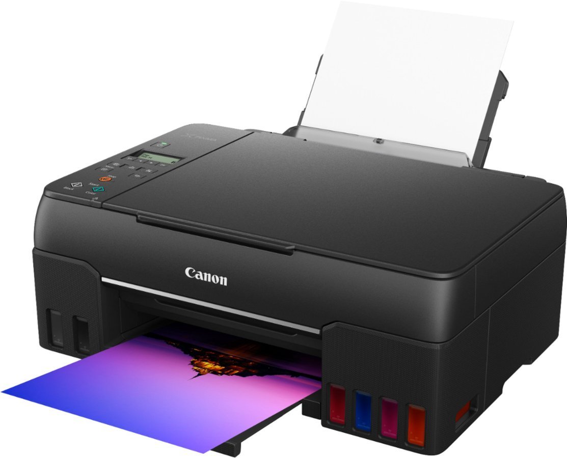 Canon - PIXMA Mega Tank G620 Wireless All-In-One Inkjet Printer - Black