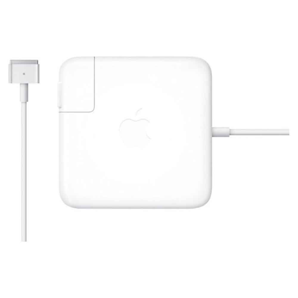 Apple - 45W MagSafe 2 Power Adapter with Magnetic DC Connector - White