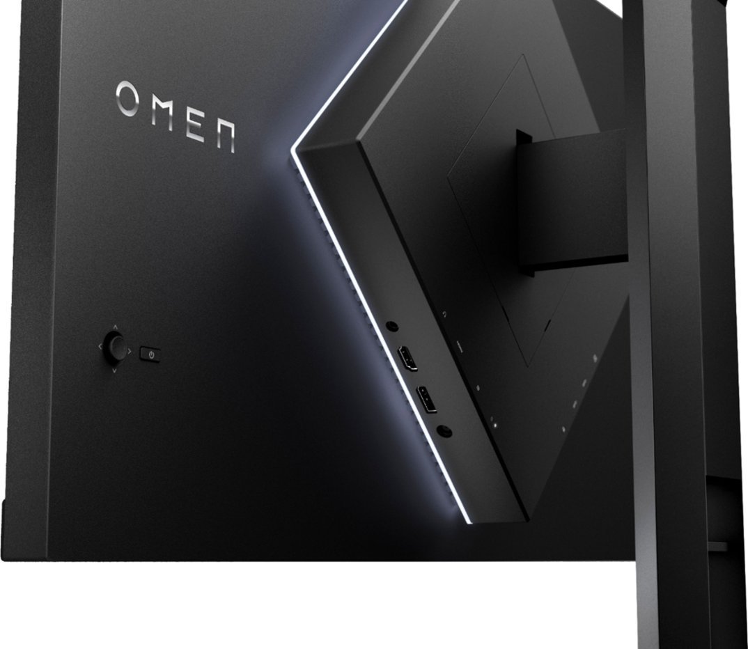 HP OMEN - 27" IPS LED QHD FreeSync & G-Sync Compatible Gaming Monitor (DisplayPort, HDMI, USB) - Shadow Black