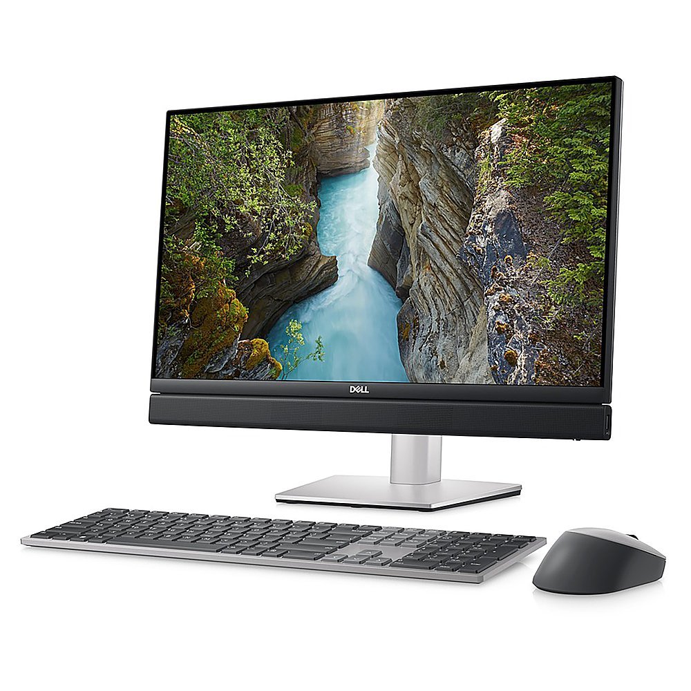 Dell - OptiPlex 7000 23.8" All-In-One - Intel Core i5 - 8 GB Memory - 256 GB SSD - Silver