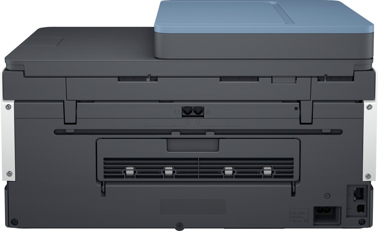 HP - Smart Tank 7602 Wireless All-In-One Super tank Inkjet Printer with up to 2 Years of Ink Included - Dark Surf Blue