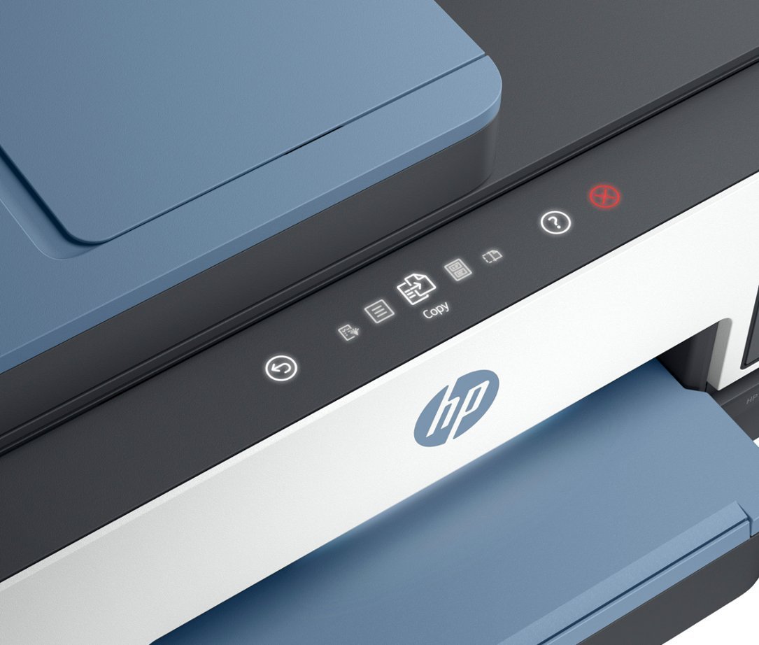 HP - Smart Tank 7602 Wireless All-In-One Super tank Inkjet Printer with up to 2 Years of Ink Included - Dark Surf Blue