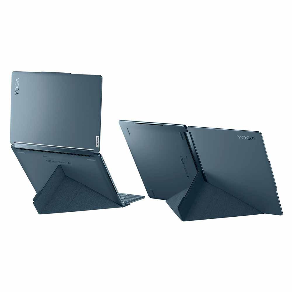 Lenovo - Yoga Book 9i 2-in-1 13.3" 2.8K Dual Screen OLED Touchscreen Laptop - Intel Core i7-1355U with 16GB Memory - 1TB SSD - Tidal Teal