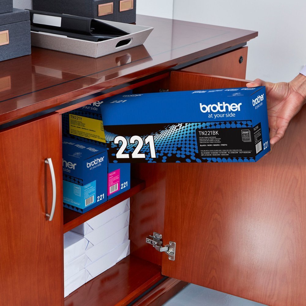Brother - TN221BK Standard-Yield Toner Cartridge - Black