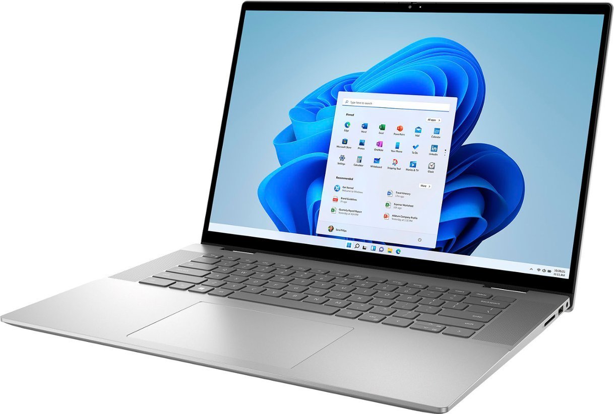 Dell - Inspiron 14.0" 2-in-1 Touch Laptop - 13th Gen Intel Core i5 - 8GB Memory - 512GB SSD - Platinum Silver