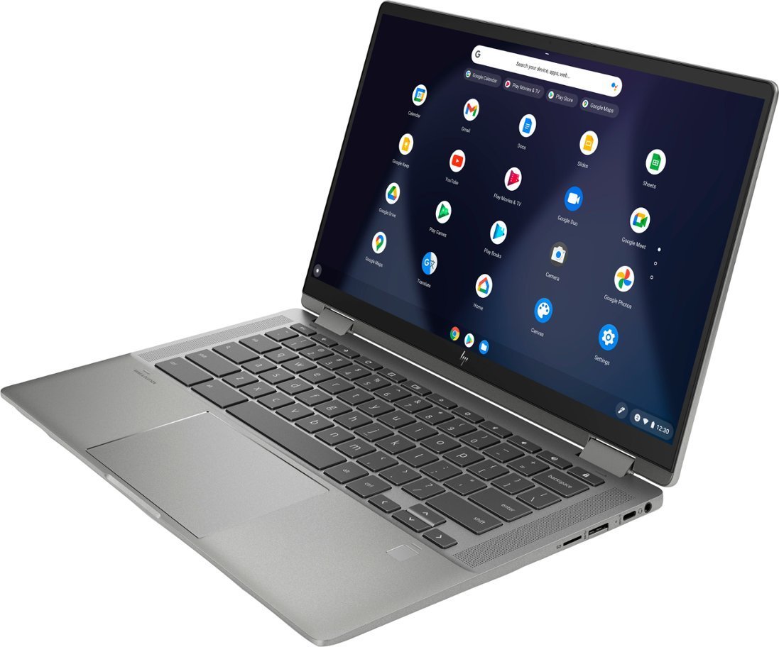 HP - 14" 2-In-1 Touchscreen Chromebook - Intel Core i3 - 8GB Memory - 128GB SSD - Mineral Silver