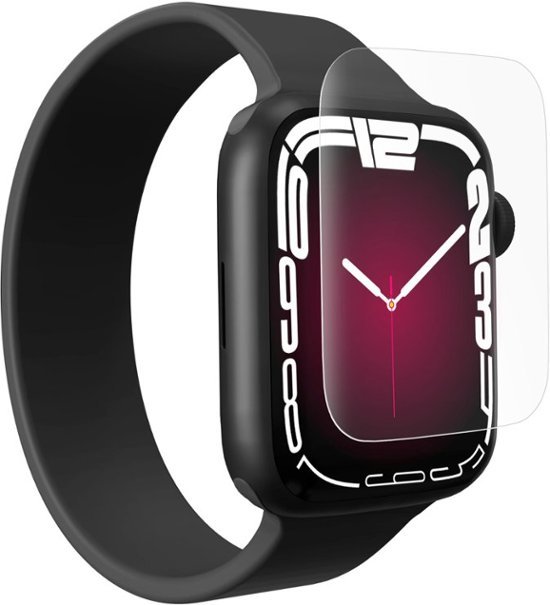 ZAGG - InvisibleShield Ultra Clear+ Advanced Scratch & Shatter Screen Protector for Apple Watch Series 7 and 8 41mm